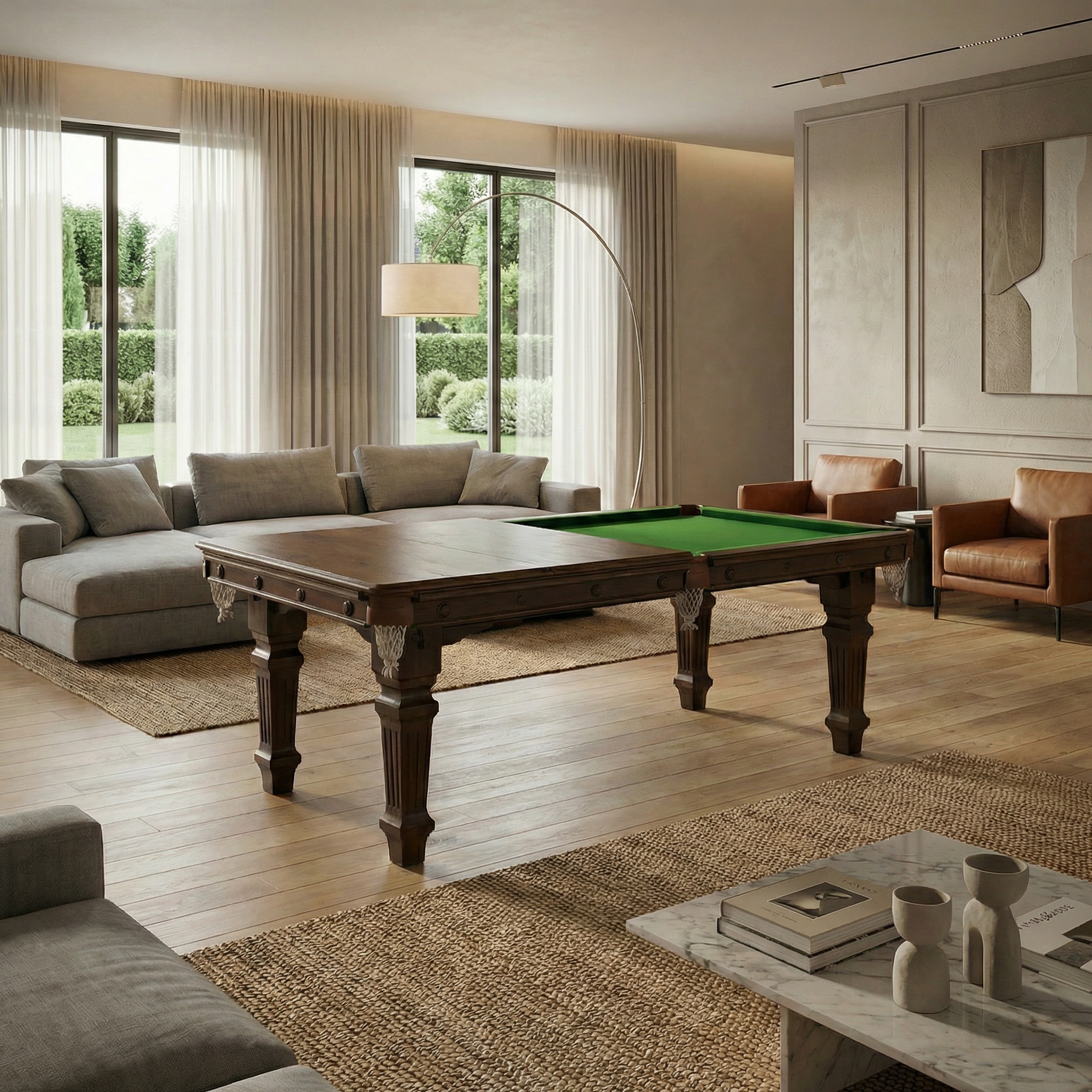 Snooker/Dining Table 200 x 104 cm
