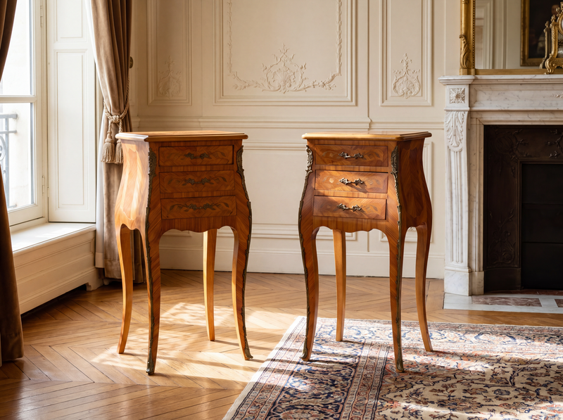 Bedside tables (pair)