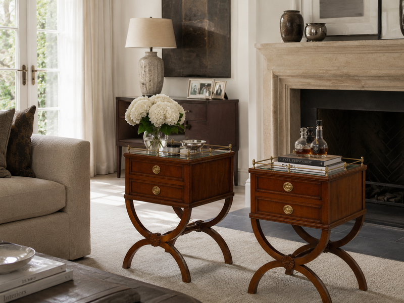 Bedside tables / coffee tables (pair)
