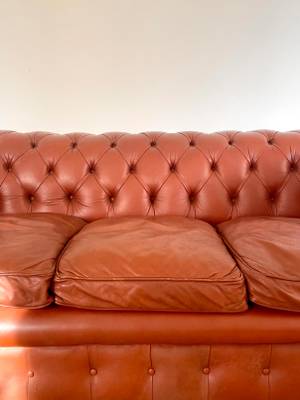 Chesterfield sofà - L 202 cm thumbnail 3