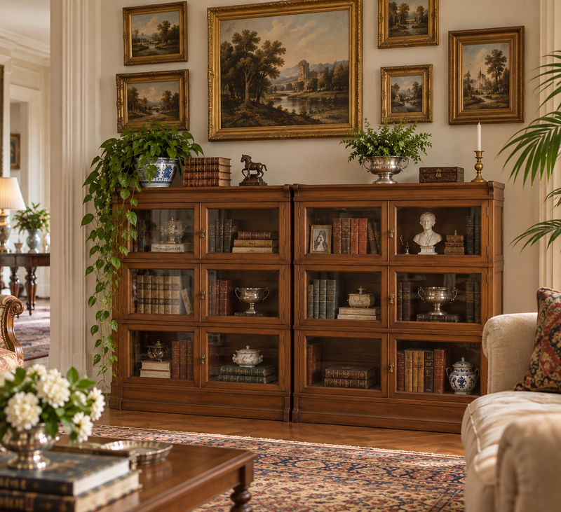 Modular bookcases (Pair) - H 120 cm
