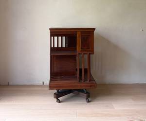 Revolving Bookcase With Drawers thumbnail 2