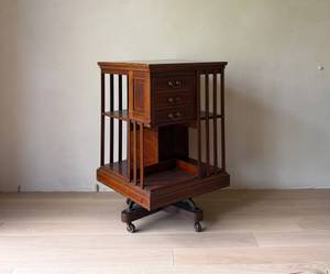 Revolving Bookcase With Drawers thumbnail 3