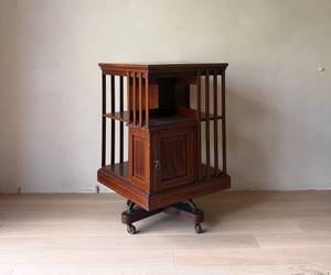 Revolving Bookcase With Drawers thumbnail 5