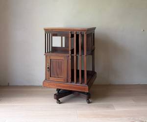 Revolving Bookcase With Drawers thumbnail 6