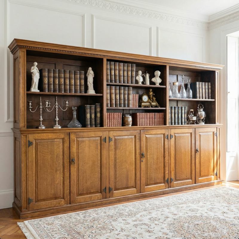Bookcase L 343 cm