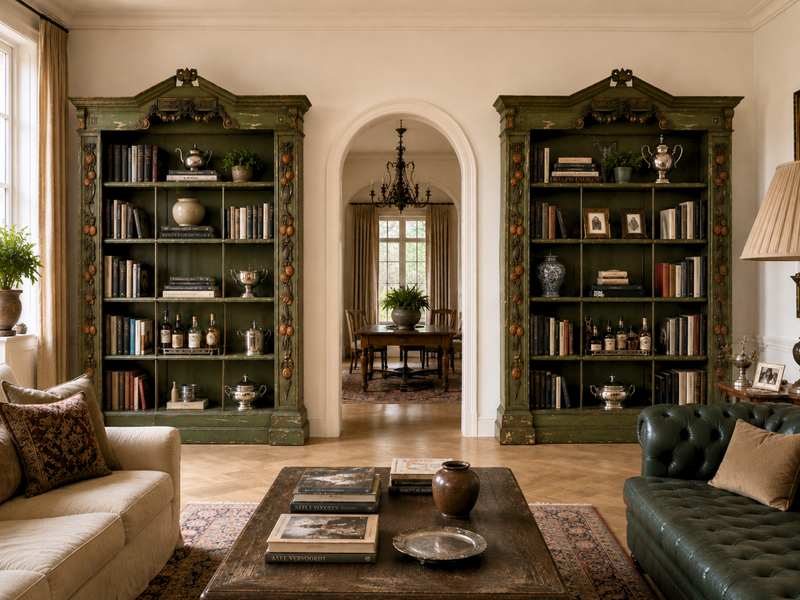 Bookcase (pair) - H 256 cm