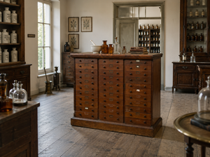 Pharmacy Chest with 33 drawers thumbnail 1