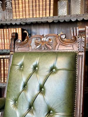 Leather armchairs (pair) thumbnail 2