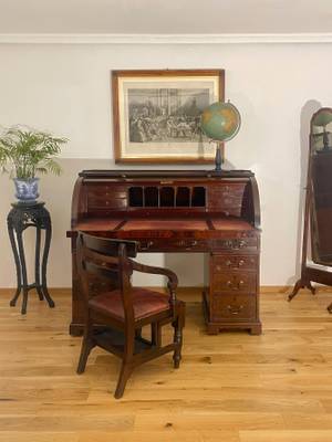 Roll-top Desk - 1830 c. thumbnail 5