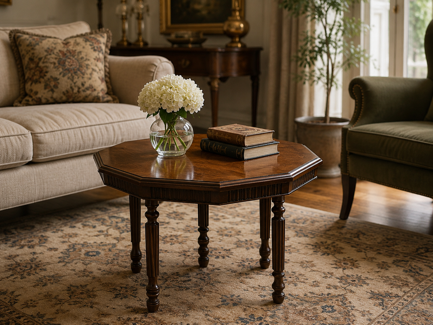 Coffee table (octagonal) — 1