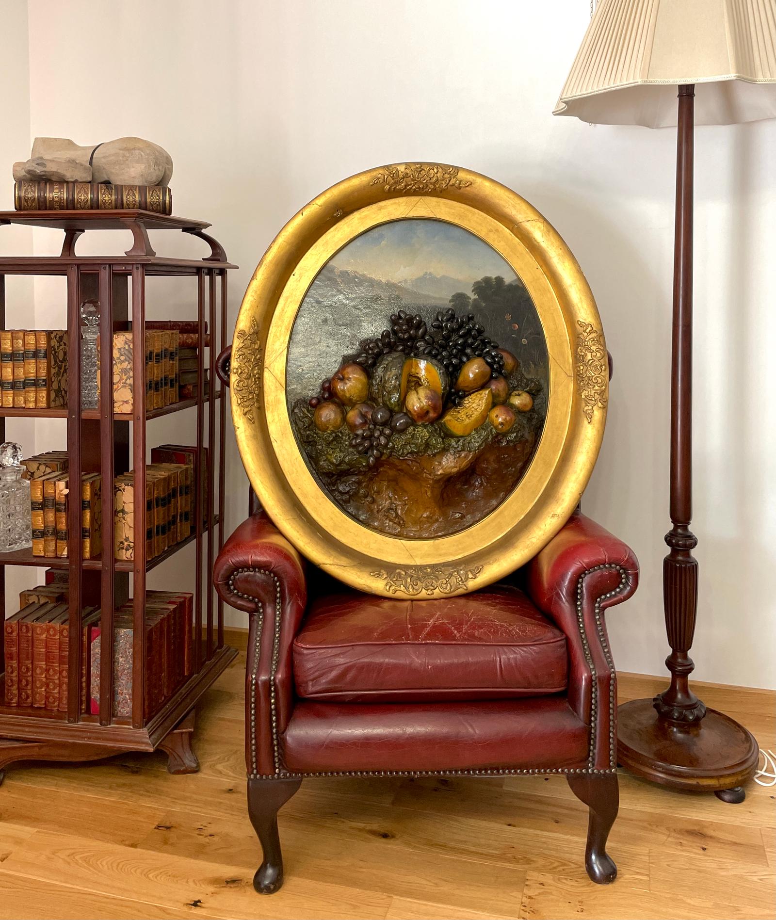 Victorian framed three-dimensional still life — 1