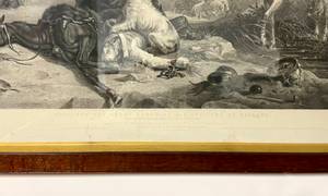 Victorian engraving by Charles G. Lewis after Thomas Jones Barker, 1855 thumbnail 4