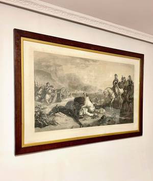 Victorian engraving by Charles G. Lewis after Thomas Jones Barker, 1855 thumbnail 3