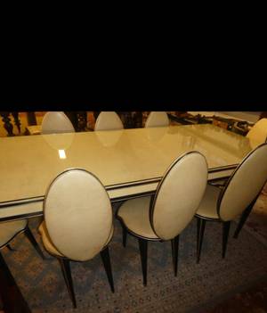 Dining Set - signed "U. Mascagni" thumbnail 2