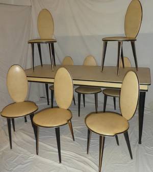 Dining Set - signed "U. Mascagni" thumbnail 3